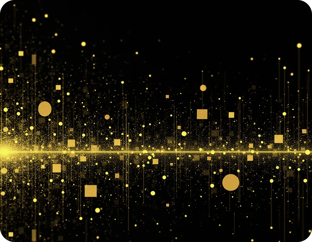 Gold data particles dispersing as PII takedowns remove exposed personal information